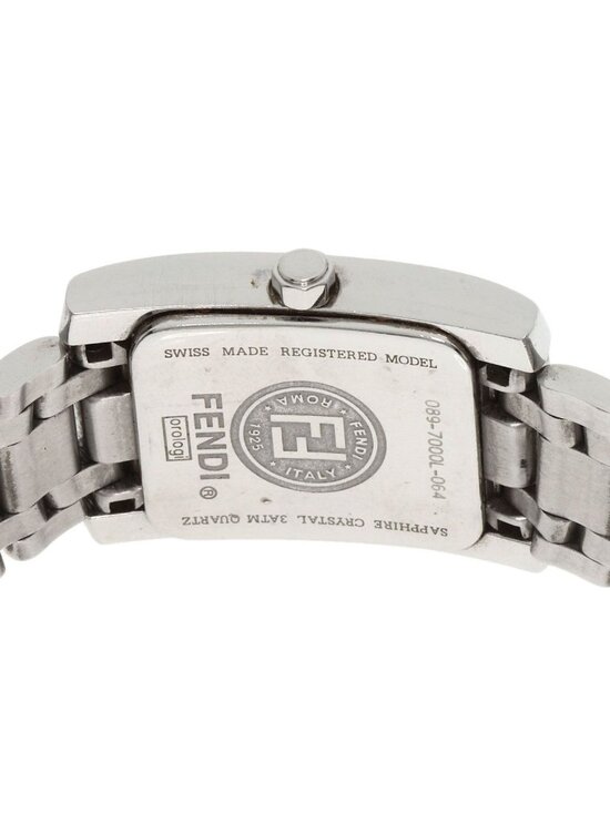 Fendi Square Face Watch SS main image 4